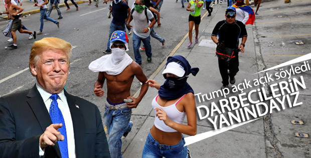 Trump: ABD Venezuela halkının yanında