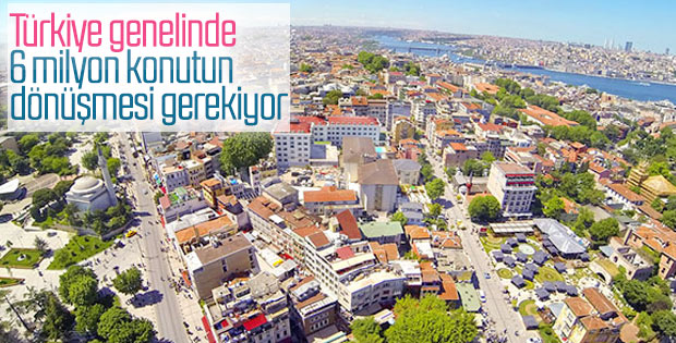 Türkiye genelinde kentsel dönüşüm hazırlığı