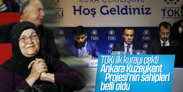 TOKİ kura çekilişi başladı