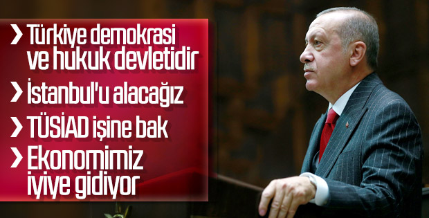 Erdoğan: Ekonomideki dalgalanmayı atlatacağız