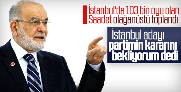 Saadet Partisi adayını CHP lehine çekebilir