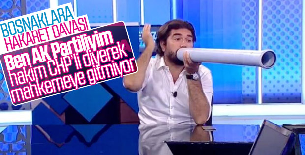 Rasim Ozan Kütahyalı'nın Boşnaklara hakaret davası