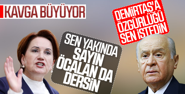 Bahçeli'yi eleştiren Akşener'e MHP'den yanıt
