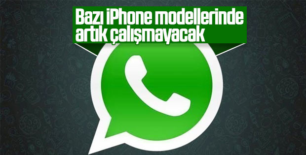 WhatsApp bazı iPhone modellerinde artık çalışmayacak