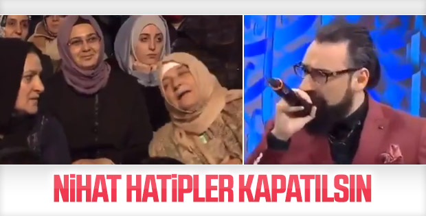 Nihat Hatipoğlu'nun vaaz programında her gün ayrı bir skandal