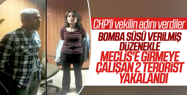 TBMM'de terör eylemi girişimi: 2 kişi yakalandı