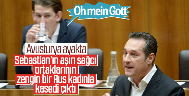 Avusturya’da aşırı sağcı liderin kamera kaydı skandalı