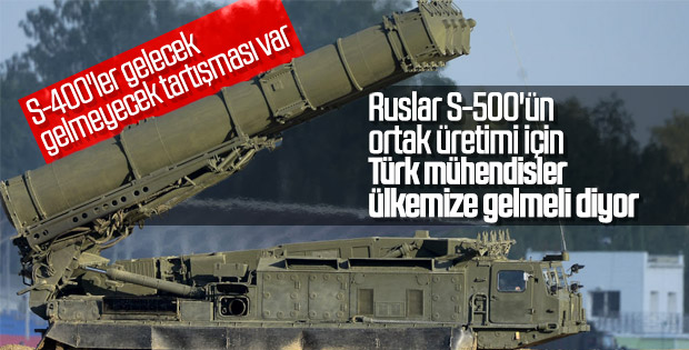 Rusya'dan Türkiye'nin S-500 talebine olumlu yanıt