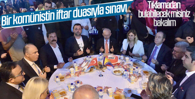 Erkan Baş iftar sofrasında