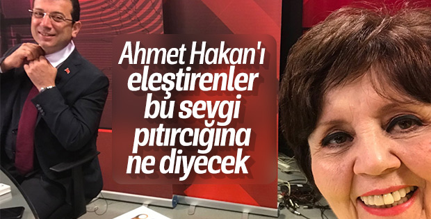 Ayşenur Arslan'dan mutluluktan uçuyorum selfie'si