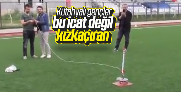 Kütahya’da lise öğrencileri yerli roket üretti