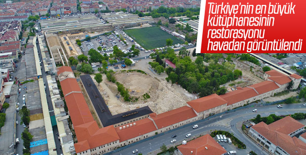 Rami kışlası restore ediliyor