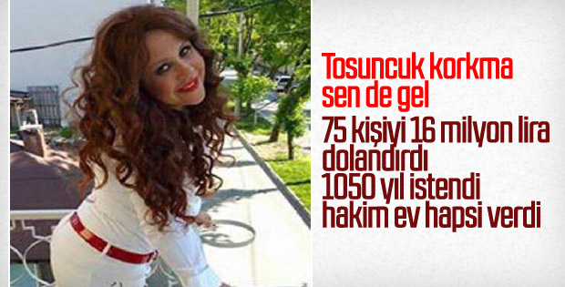 Ponzi Arzu, 75 kişiyi dolandırdı ev hapsi aldı
