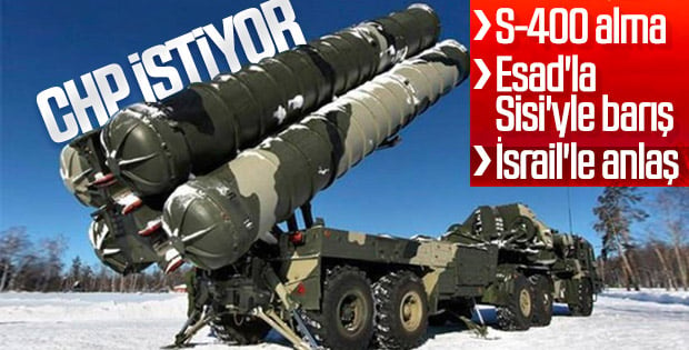CHP'den S-400 önerisi: Erteleyin 