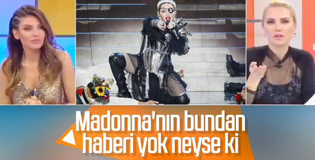 Ece Erken, Madonna'nın Eurovision'da yarıştığını sandı
