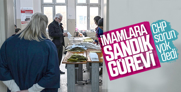 Seçimlerde imamlara sandık görevi