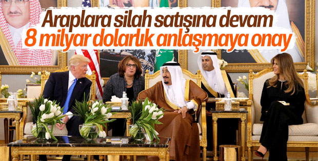 Trump yönetiminden Körfez'e silah satışına bypass