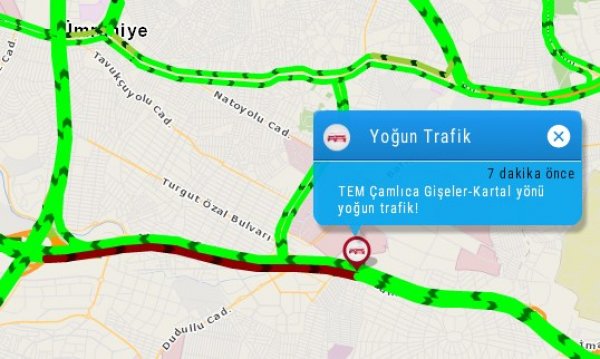 İstanbul trafiğinde son durum