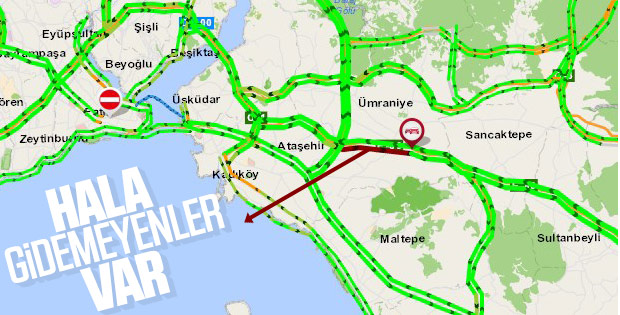 İstanbul trafiğinde son durum
