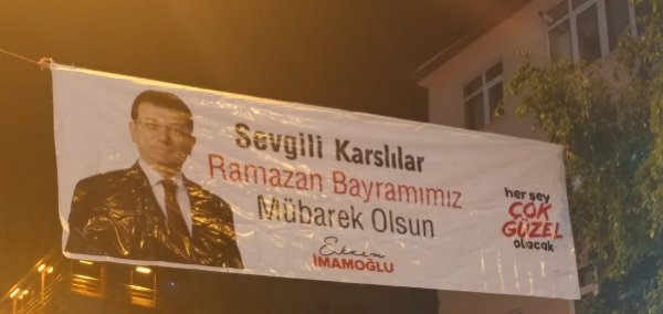 Ekrem İmamoğlu'nun bayram mesajı