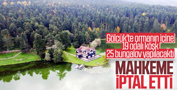 Gölcük Tabiat Parkı doğal haliyle kaldı