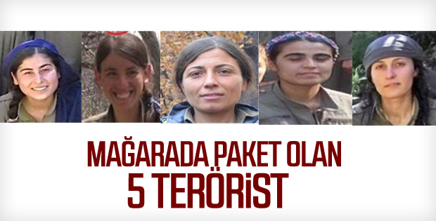 Ölen teröristlerin kimlikleri belli oldu