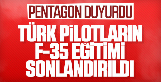 Türk pilotlarının F-35 eğitimi sonlandırıldı
