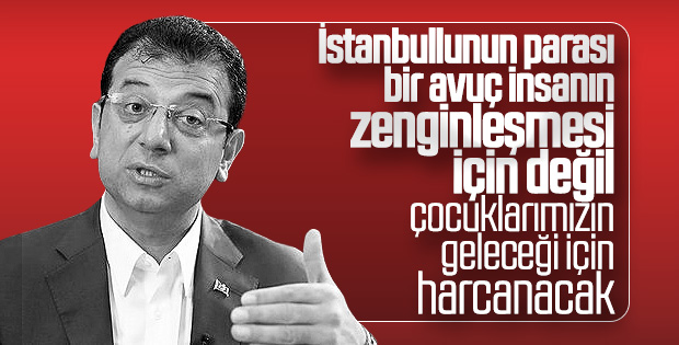 İBB Başkan Adayı İmamoğlu'nun seçim vaatleri