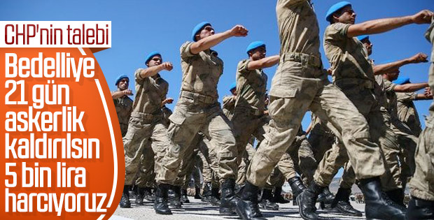 Yeni askerlik sisteminde CHP'nin itirazı