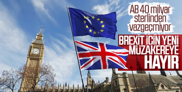 AB Brexit anlaşmasının yenilenmesine karşı