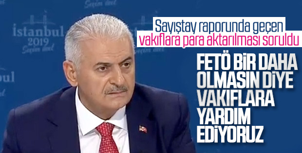 İsmail Küçükkaya, Yıldırım'a Sayıştay raporunu sordu