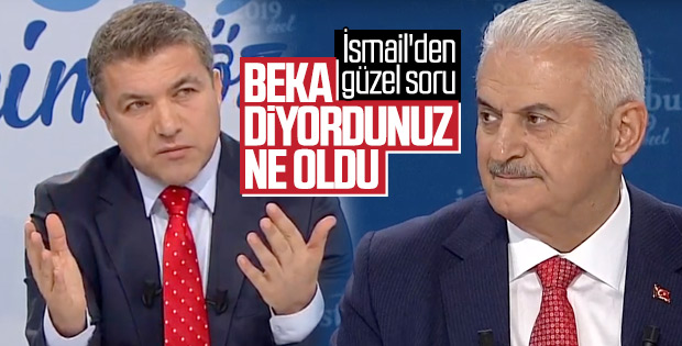 Binali Yıldırım-Ekrem İmamoğlu yayınında 'beka' sorusu