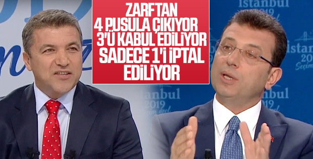 Ekrem İmamoğlu'na iptal edilen tek pusula soruldu