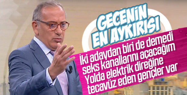Fatih Altaylı'nın İstanbul'a proje önerisi seks siteleri