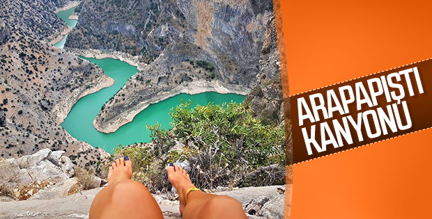 Arapapıştı Kanyonu bu yaz da dolu dolu