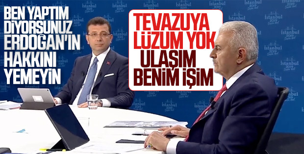 İmamoğlu ile Yıldırım ulaşım projelerini anlattı