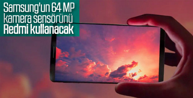 Yeni Redmi akıllı telefonu, Samsung'un 64 MP kamera sensörünü kullanacak