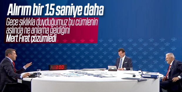 Mert Fırat tarihi canlı yayını analiz etti