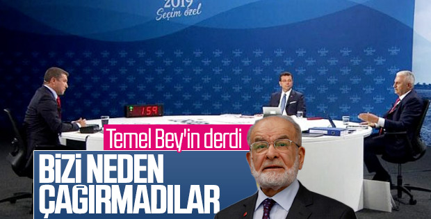 Temel Karamollaoğlu canlı yayından rahatsız oldu