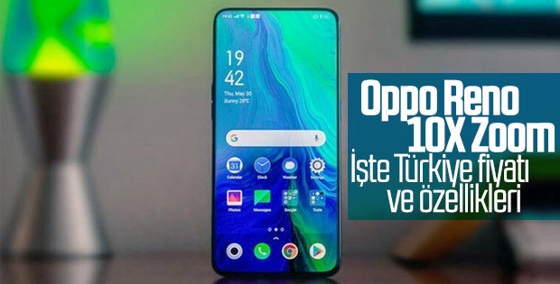 Oppo Reno 10x Zoom'un Türkiye fiyatı belli oldu