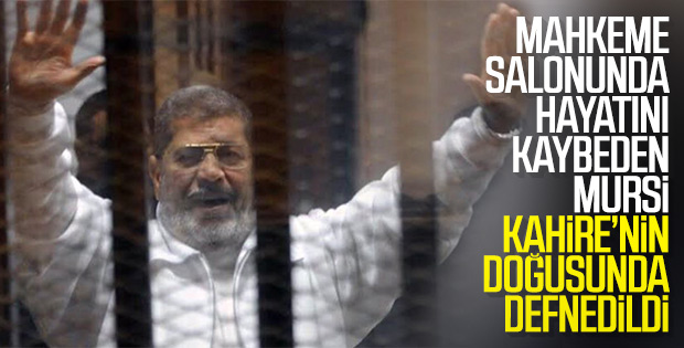 Mursi'nin cenazesi defnedildi