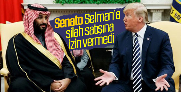 ABD Senatosu'dan Trump yönetimine silah ambargosu