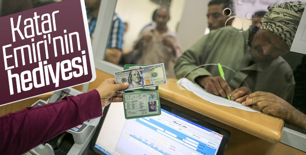 Katar 'dan Gazze'ye 6 milyon dolarlık yardım