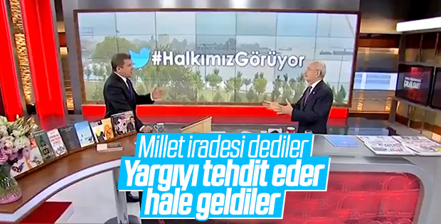Kılıçdaroğlu, 'Yargı önünü kesebilir' sözüne cevap verdi