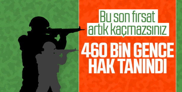 Bakaya ya da yoklama kaçaklarına kurasız bedelli şansı