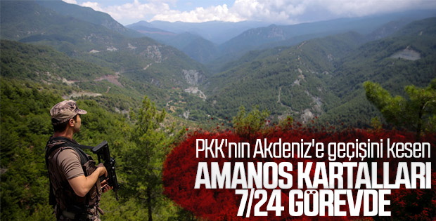 Amanos Dağları'ndaki geçilmez yiğitler