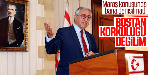 Maraş kararı, KKTC Cumhurbaşkanı Akıncı'yı rahatsız etti