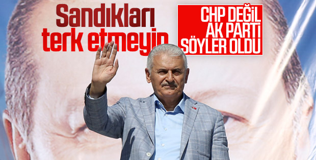 Binali Yıldırım seçmene çağrı yaptı