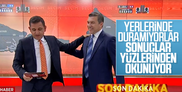 Fatih Portakal ve İsmail Küçükkaya'dan hazırız pozu