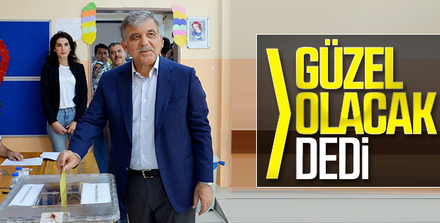 Abdullah Gül oyunu kullandı